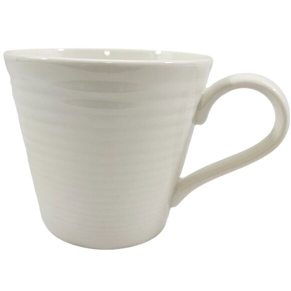 Royal Doulton Gordon Ramsay MAZE 12 Oz White Stoneware Mugs – Set of 2 - Picture 6 of 16